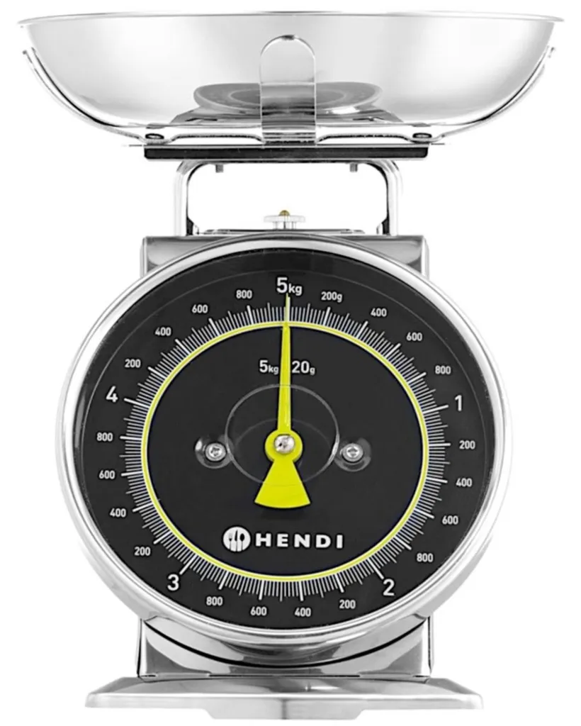 Balance de Cuisine Hendi en Inox 1030442PRZEM avec Écran LCD Moderne