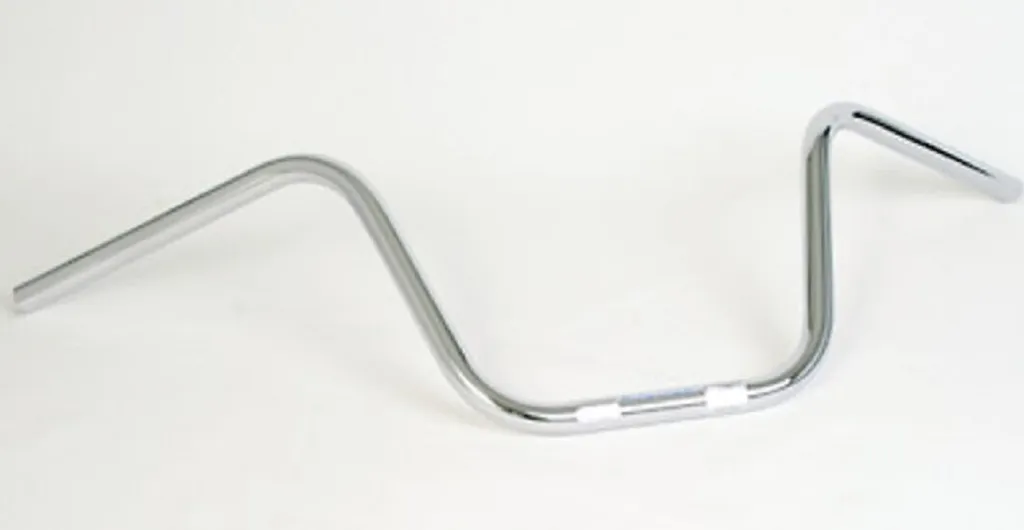 Guidon haut classique FEHLING 22mm 7/8 pouce chrome largeur 830mm