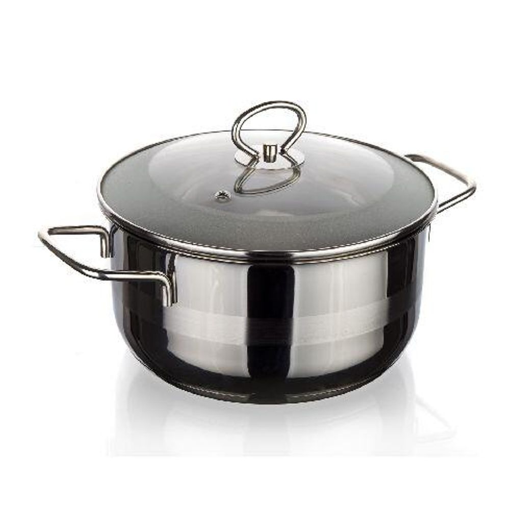 hrnec 22cm se skl.poklicí 4l nerez MATTE NEW LINE indukce Obrázek produktu 