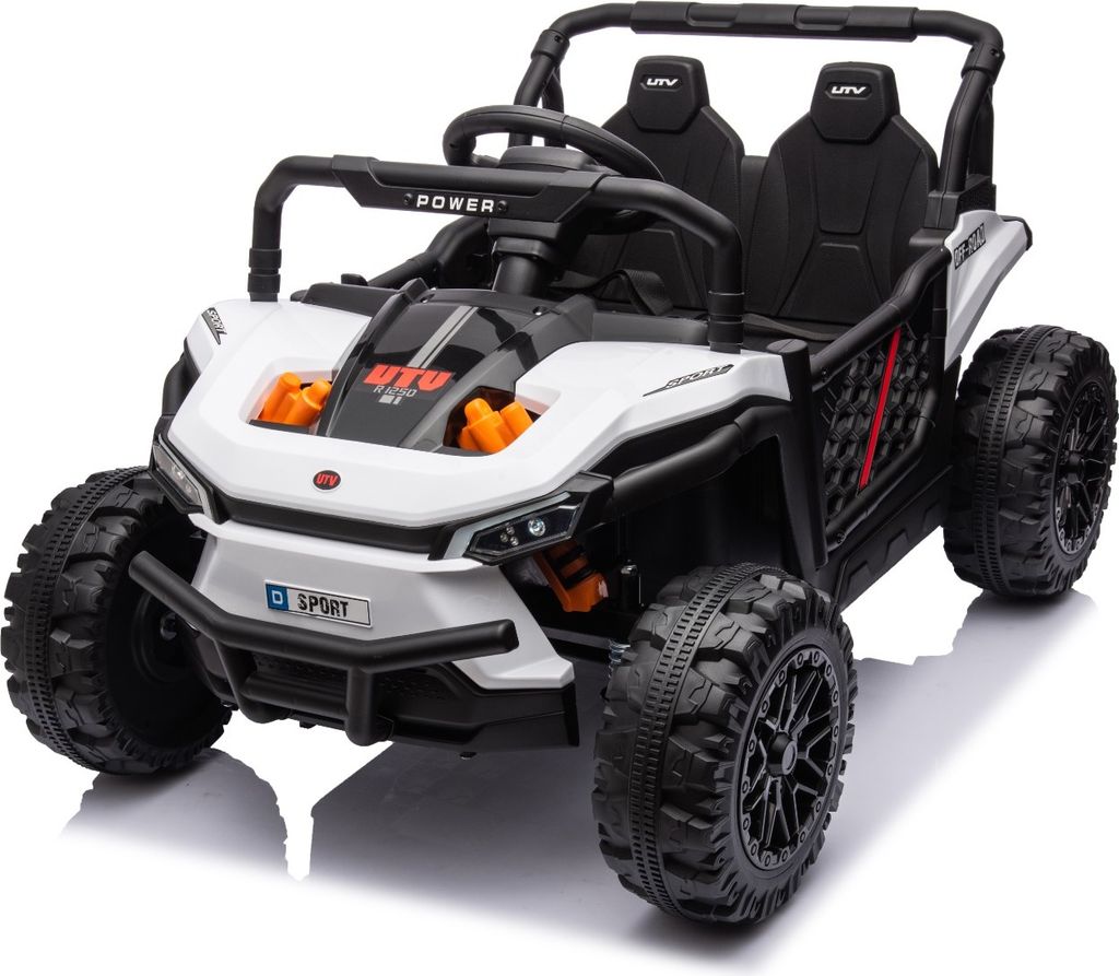 Elektroauto für Kinder UTV Small 12V, weiß, Produktbild 