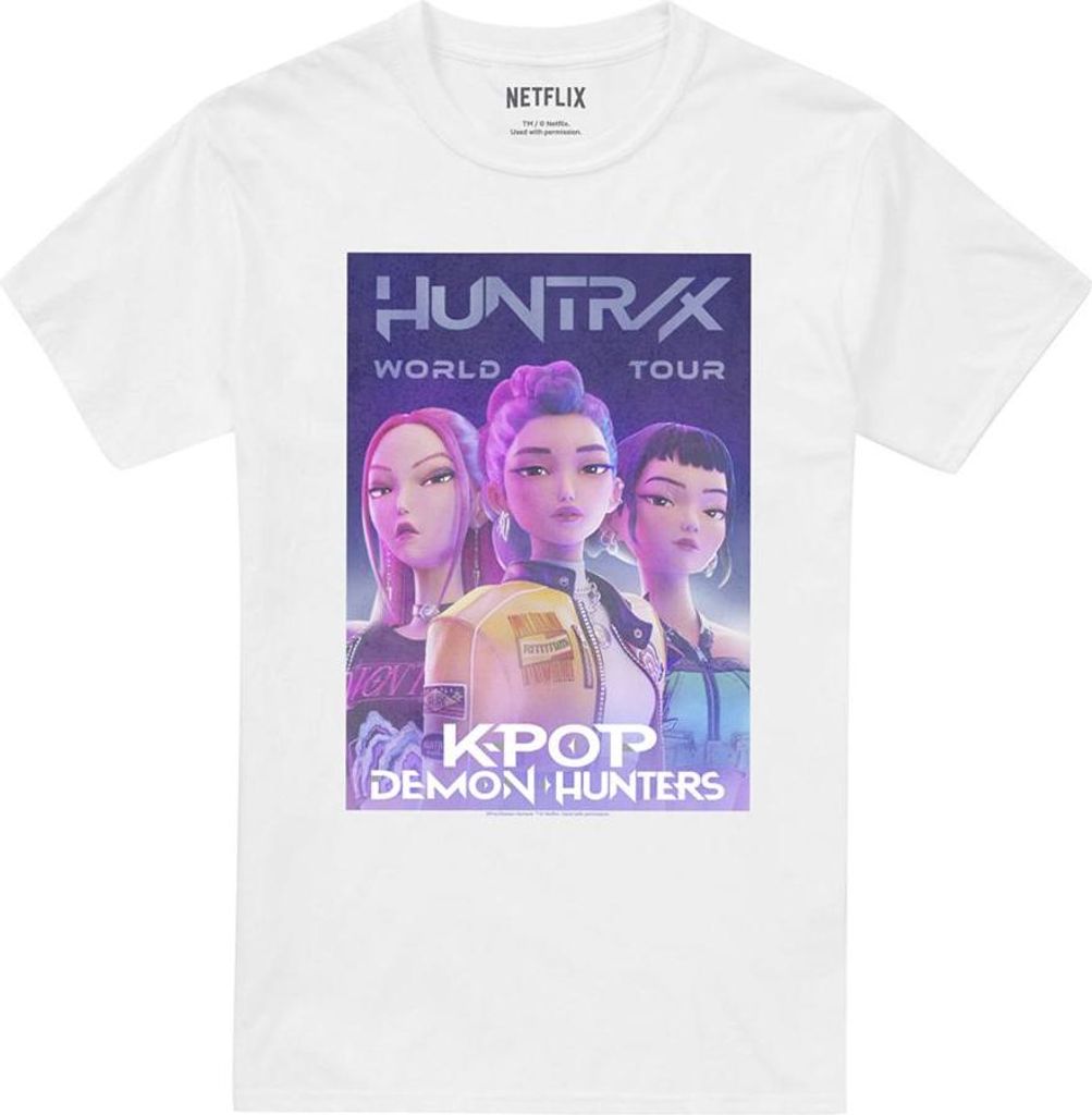 K-Pop Demon Hunters - "World Tour" T-Shirt für Herren/Damen Produktbild 
