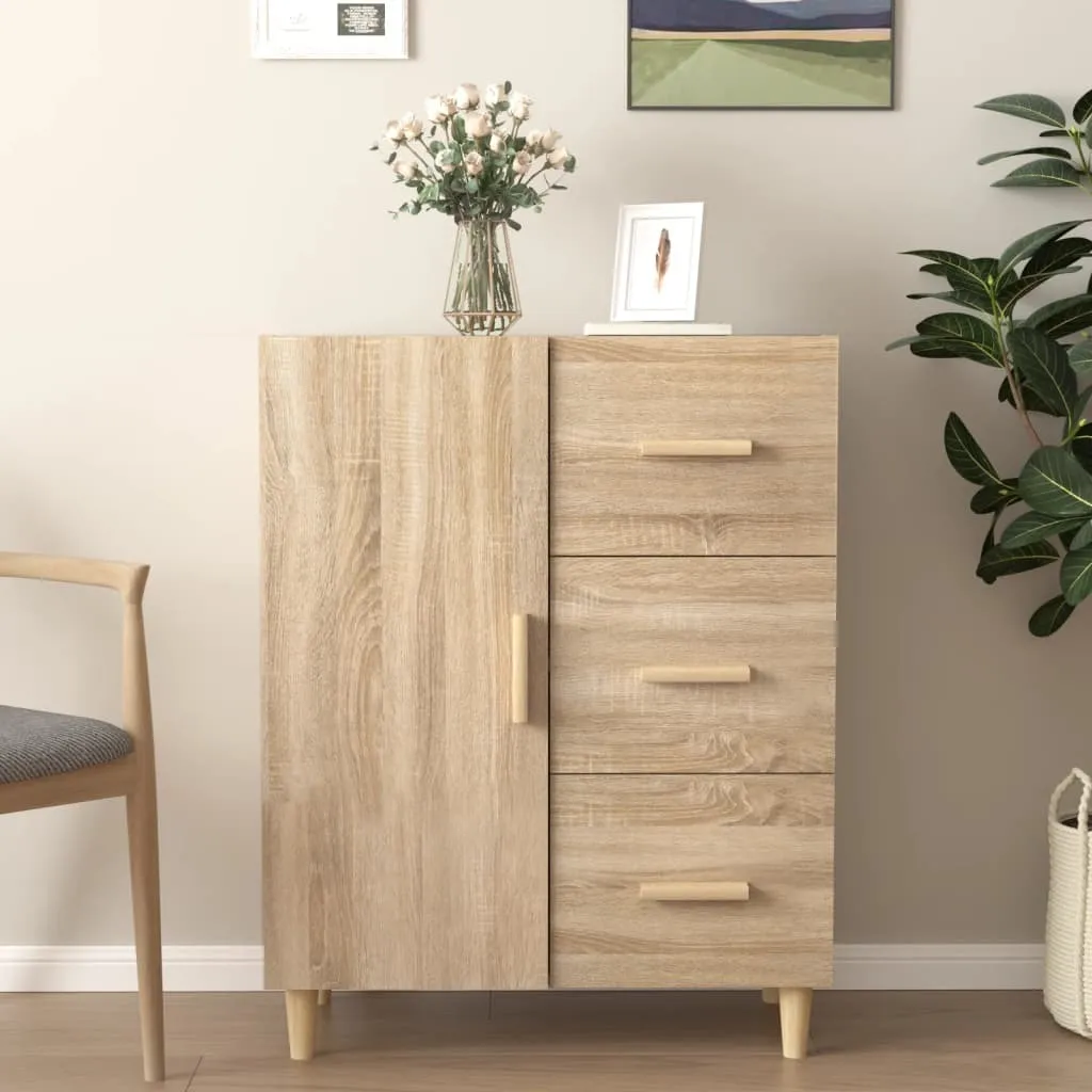Analisi Credenza Maison Exclusive Rovere Sonoma - Materiale Ligneo