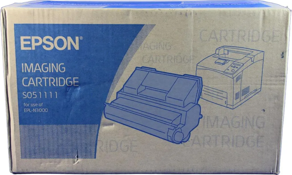 Toner Noir Epson C13S051111 pour Impression Intensive sur EPL-N3000 - 5