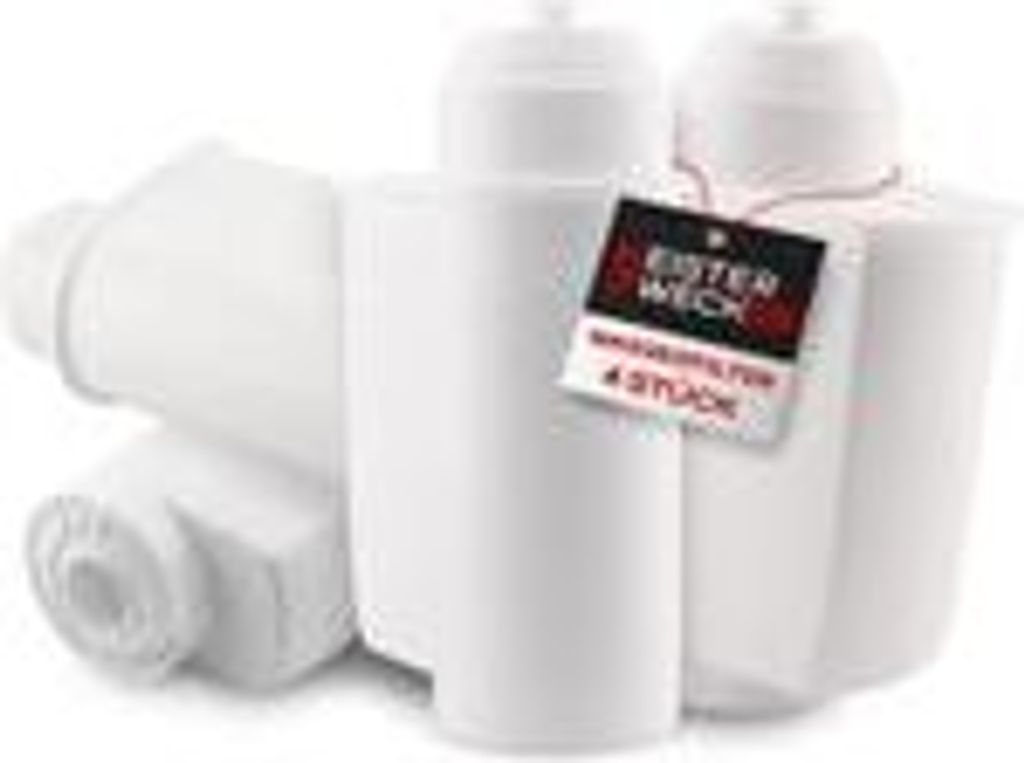 MEISTERZWECK4U - 4 Stück Ersatz Wasserfilter für Siemens EQ-Series, Supresso & Bosch Kaffeevollautomaten - Brita Intenza Filtersystem - Filterpat...