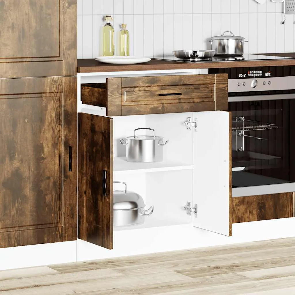 Base Cucina SYFAX™ Rovere Fumo | Legno Multistrato Porto Design - 3