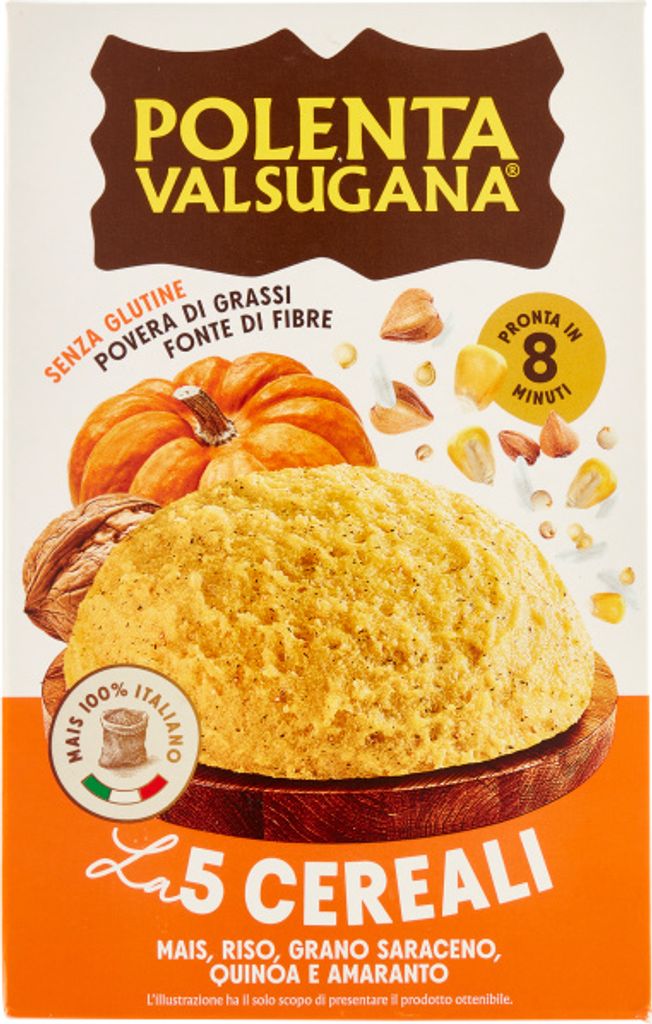 Polenta la 5 Cereali 350g - Polenta Valsugana Produktbild 
