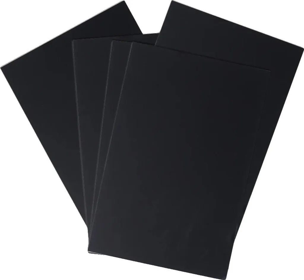 Feuille de plexiglass noir brillant 3mm idéal pour la signalétique