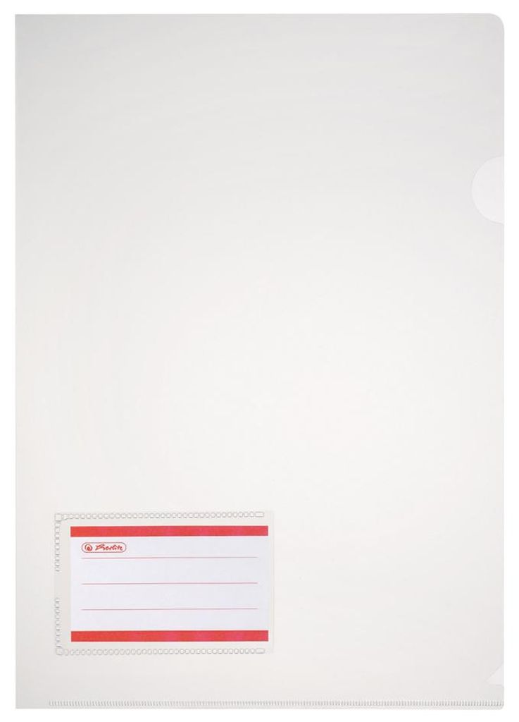 Herlitz 10913804, A4, Polypropylen (PP), Transparent, Produktbild 