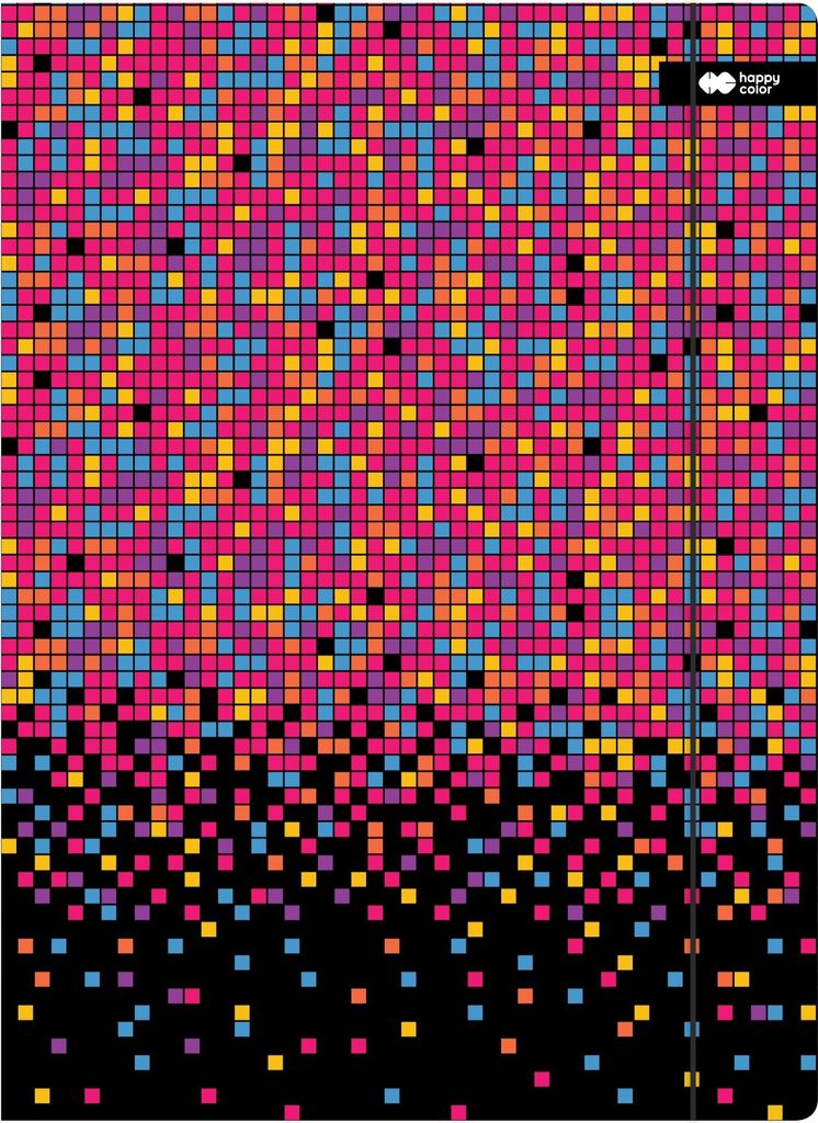 A4 Pixi Disco Happy Color Radiergummi-Mappe