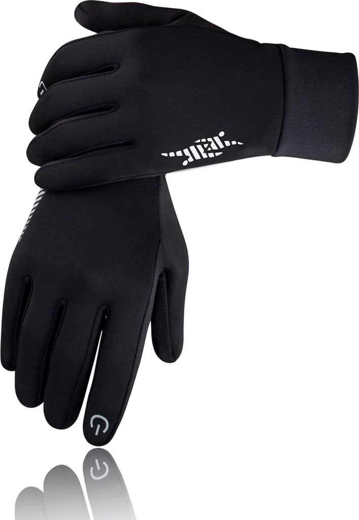 Thermo Handschuhe Winter Damen Herren – Touchscreen Fahrradhandschuhe, Anti-Rutsch, winddicht, für kaltes Wetter, Outdoor, Auto, Rad & Ski A0512...