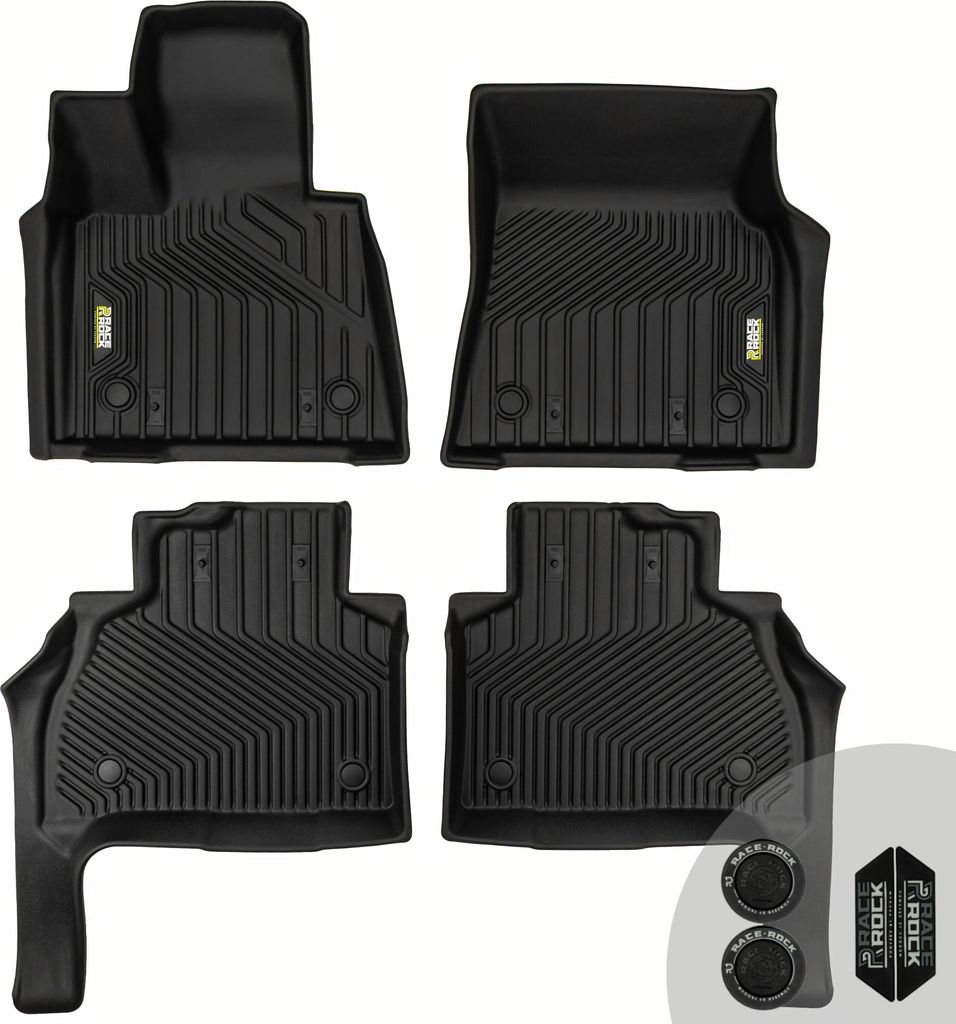 FROGUM Race Rock Autofussmatten 2in1 TPE + Velours für BMW X7 G07 ab 2018