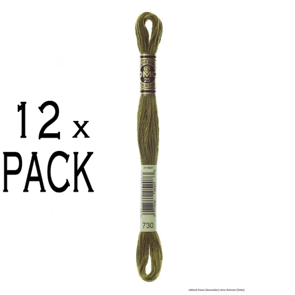 Stock 12 Matassine DMC Ricamo 117mc-730 Prezzo Ingrosso Online