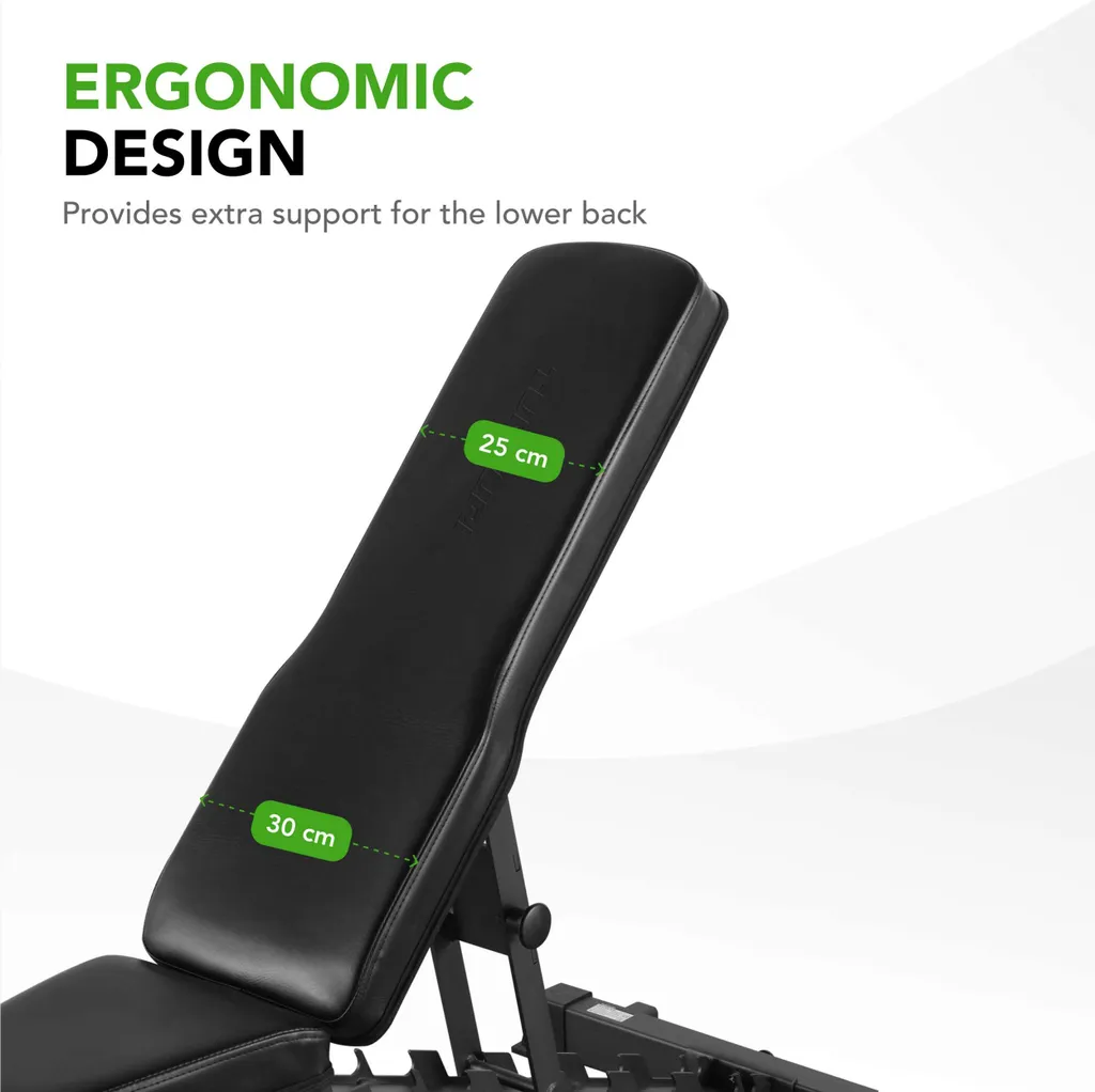 Banc utilitaire Tunturi UB70 - Banc de musculation réglable et robuste - 8