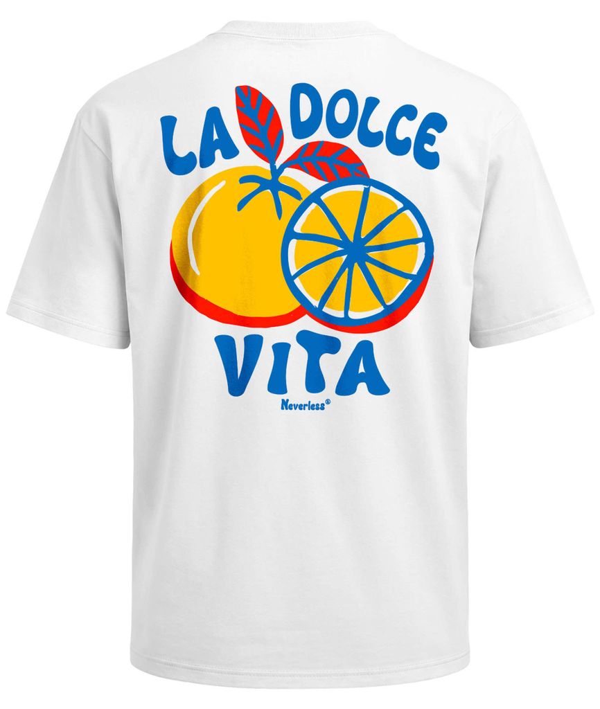 Herren T-Shirt - La dolce Vita - Oversized Relaxed Fit Sommer Fashion Streetstyle Neverless