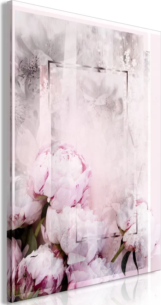 Quadro su Tela Inizio Primavera 40x60 - Decorazione Floreale Verticale