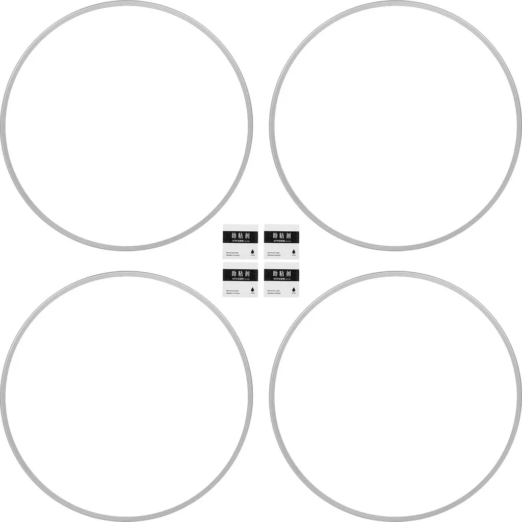 Protection de Jante 19 Pouces Argent : Solution Anti-Rayures en Aluminium
