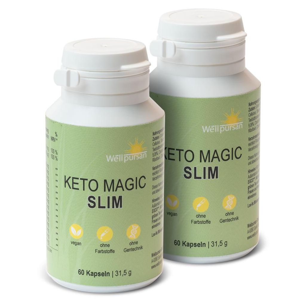 Wellpursan Keto Magic Slim - 120 Kaspseln zur Unterstützung Produktbild 
