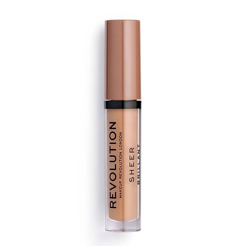 Makeup Revolution, Sheer Brillant, Vegan, Lip Gloss, 119, Hustle 3.5ml