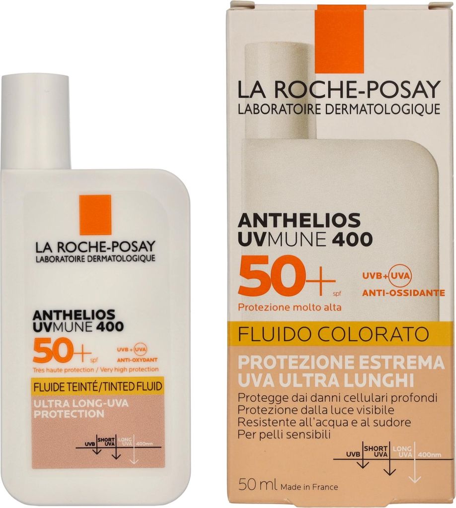 La Roche Posay Anthelios Invisible Fluid, Getönt UVMune 400 Produktbild 