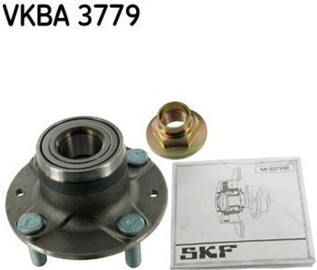 SKF Radlager hinten für Mazda 121 MX-5 Demio