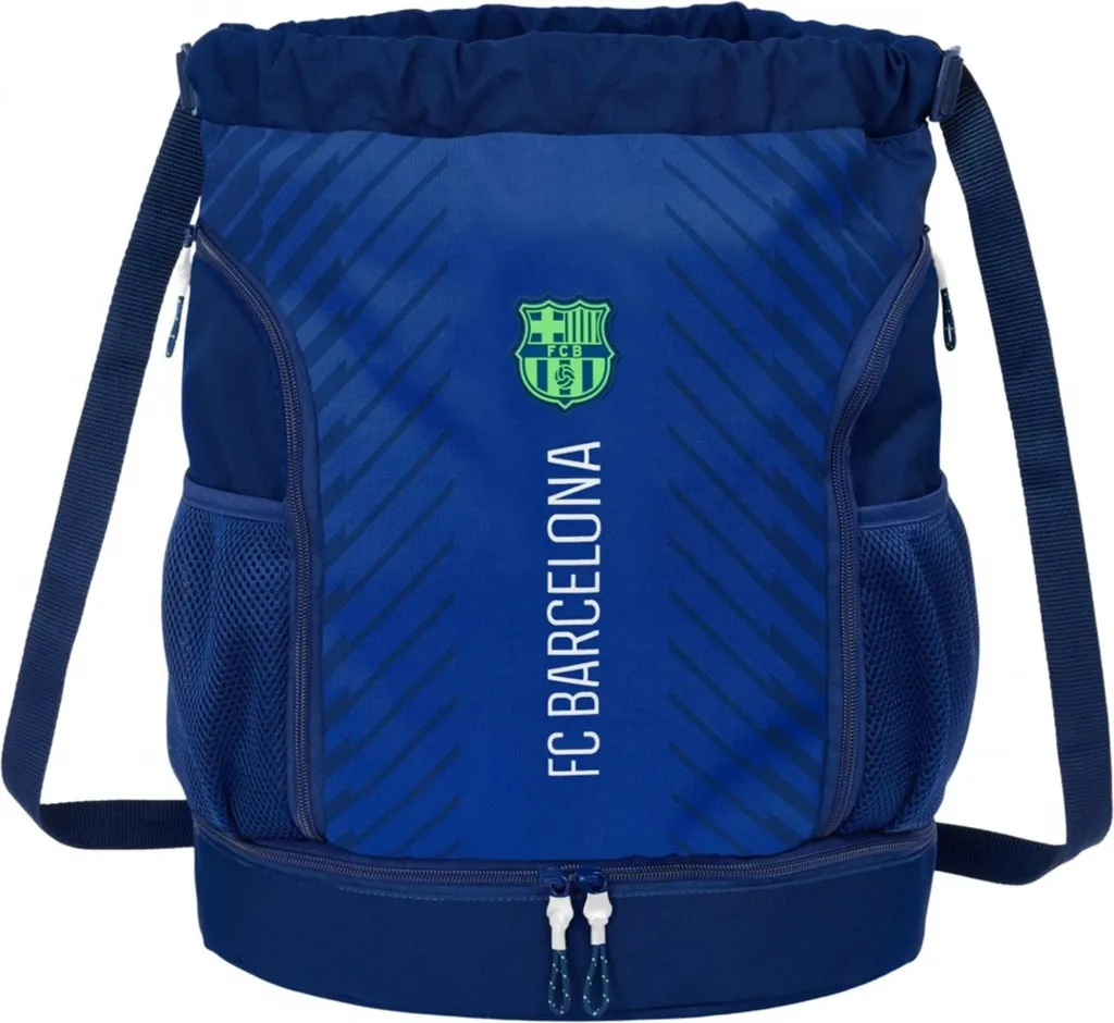 Sac à dos scolaire FC Barcelone bleu et grenat pour enfant et ado