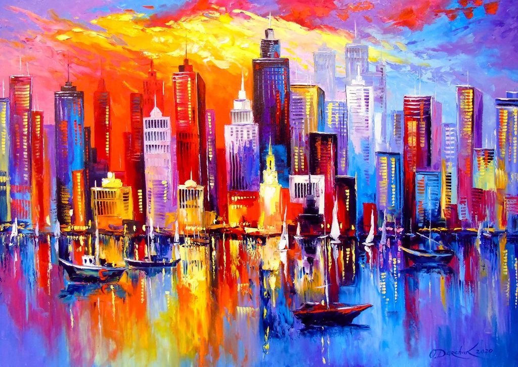 ENJOY Puzzle Abend New York 1000 Teile