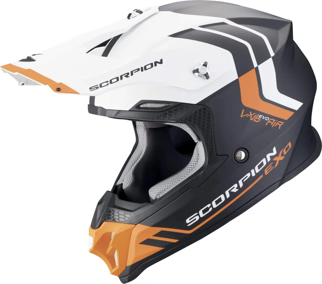Casque Scorpion VX-16 Evo Air Fusion XS : Confort et Maintien Stable