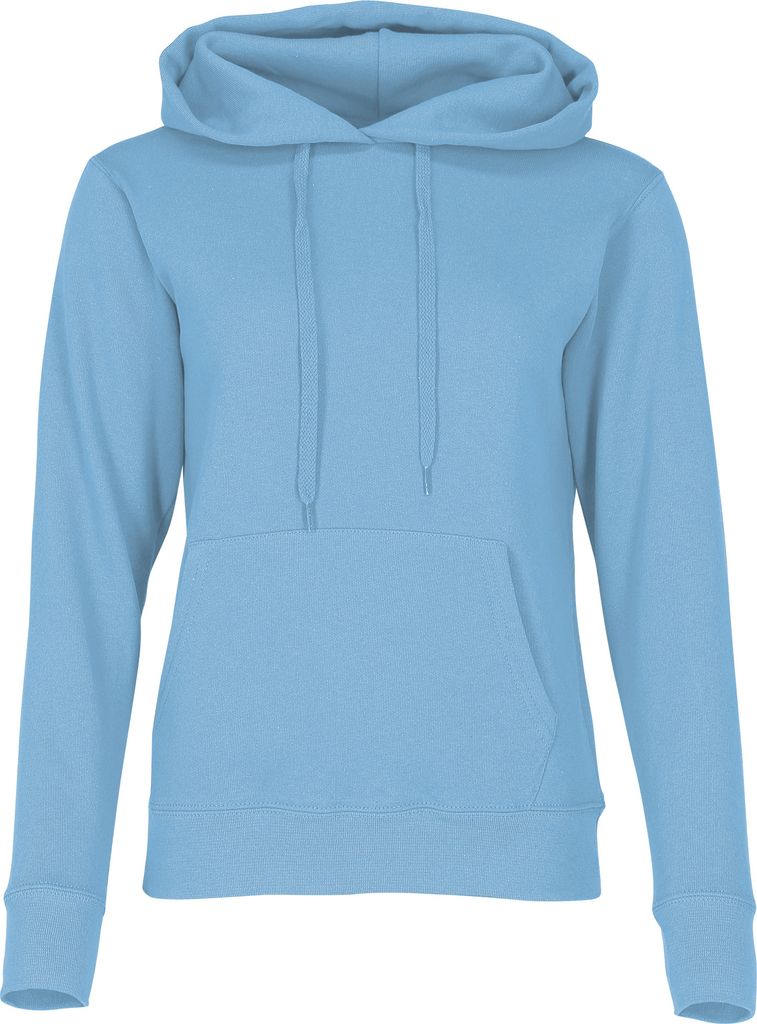 Fruit of the Loom Ladies Classic Kapuzen-Sweat Farbe: pastellblau + GRATIS MyShirt Stoffbeutel Größe: XS