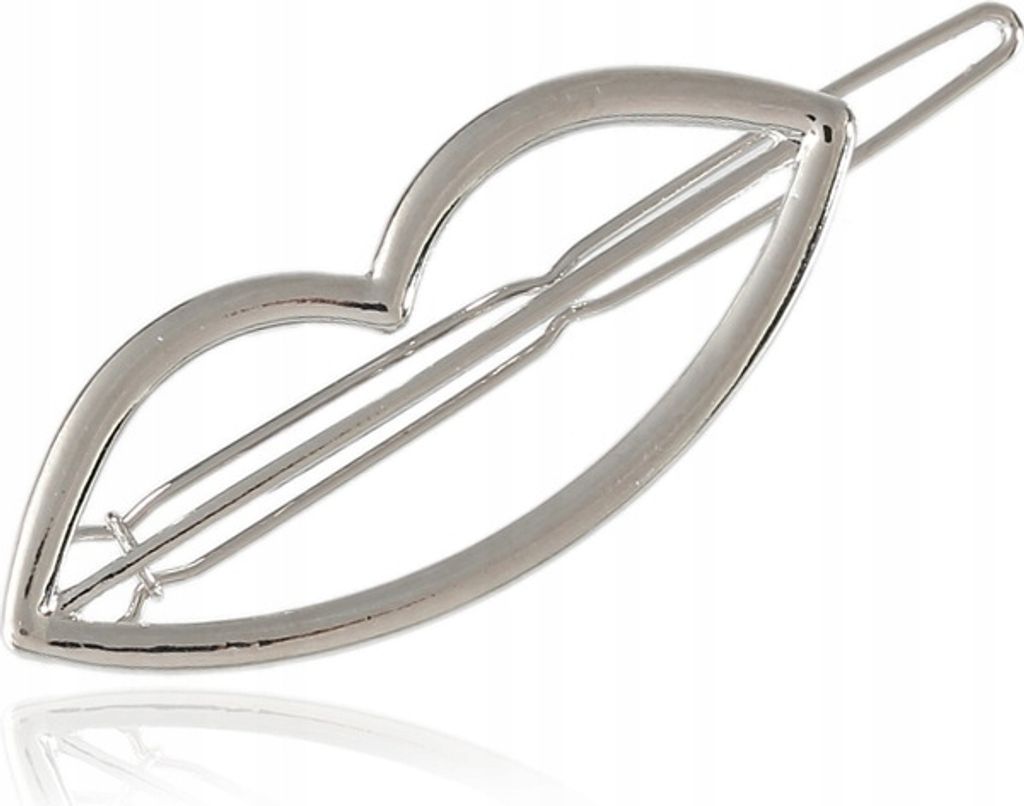 HAIRPIN Metallo Argento Bellissimo Acciaio Z01 Immagine del prodotto 