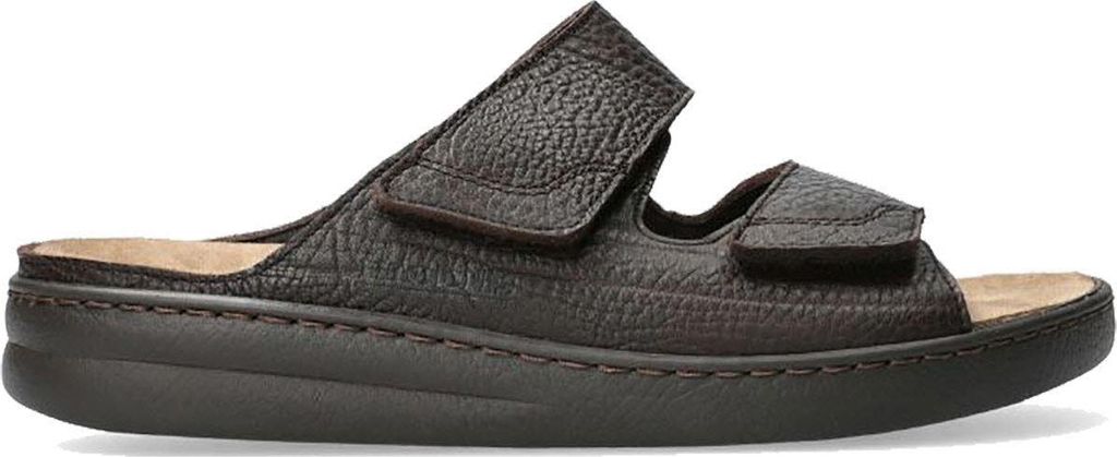 Mephisto James, Pantolette, Dark Brown, Mamouth 751 (Glattleder), Klettverschluss J811 46