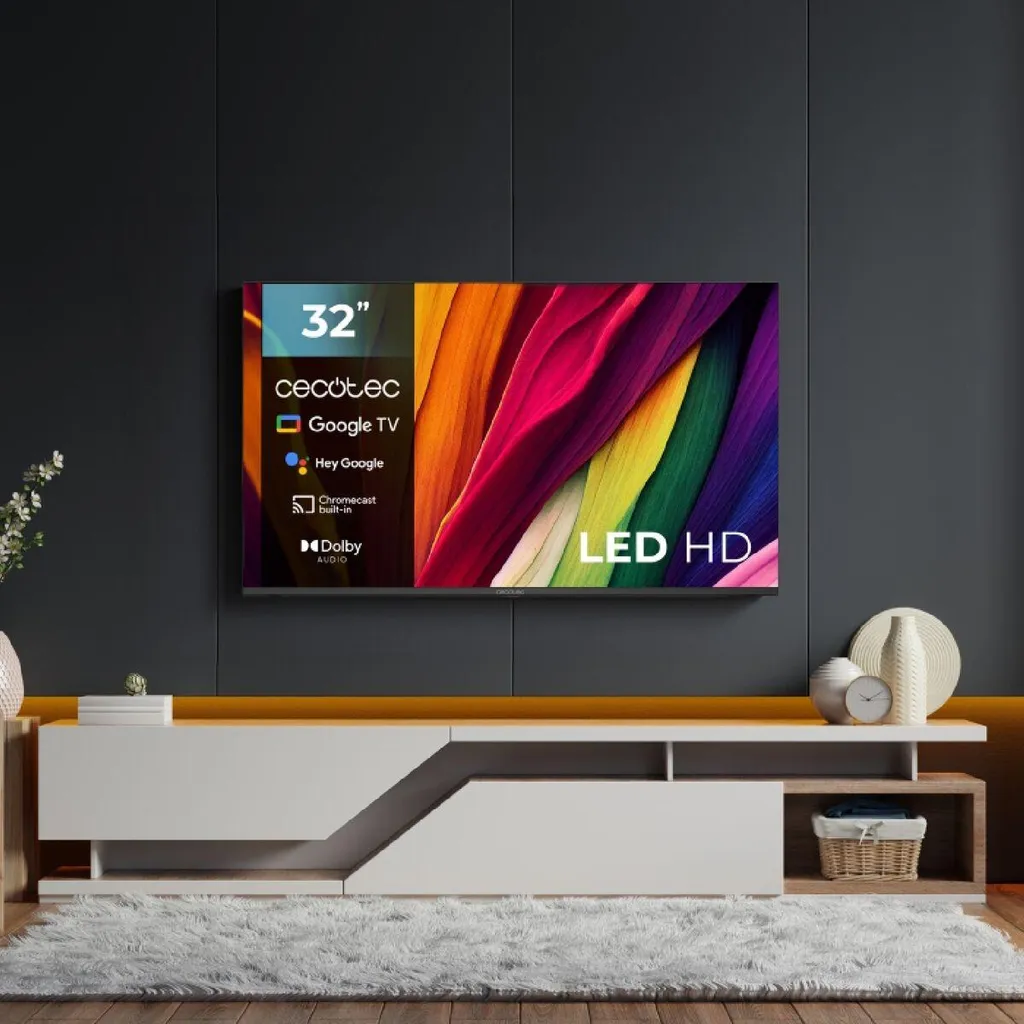 Smart TV LED 32 pouces HD Google TV avec commande vocale Google Assistant - 2