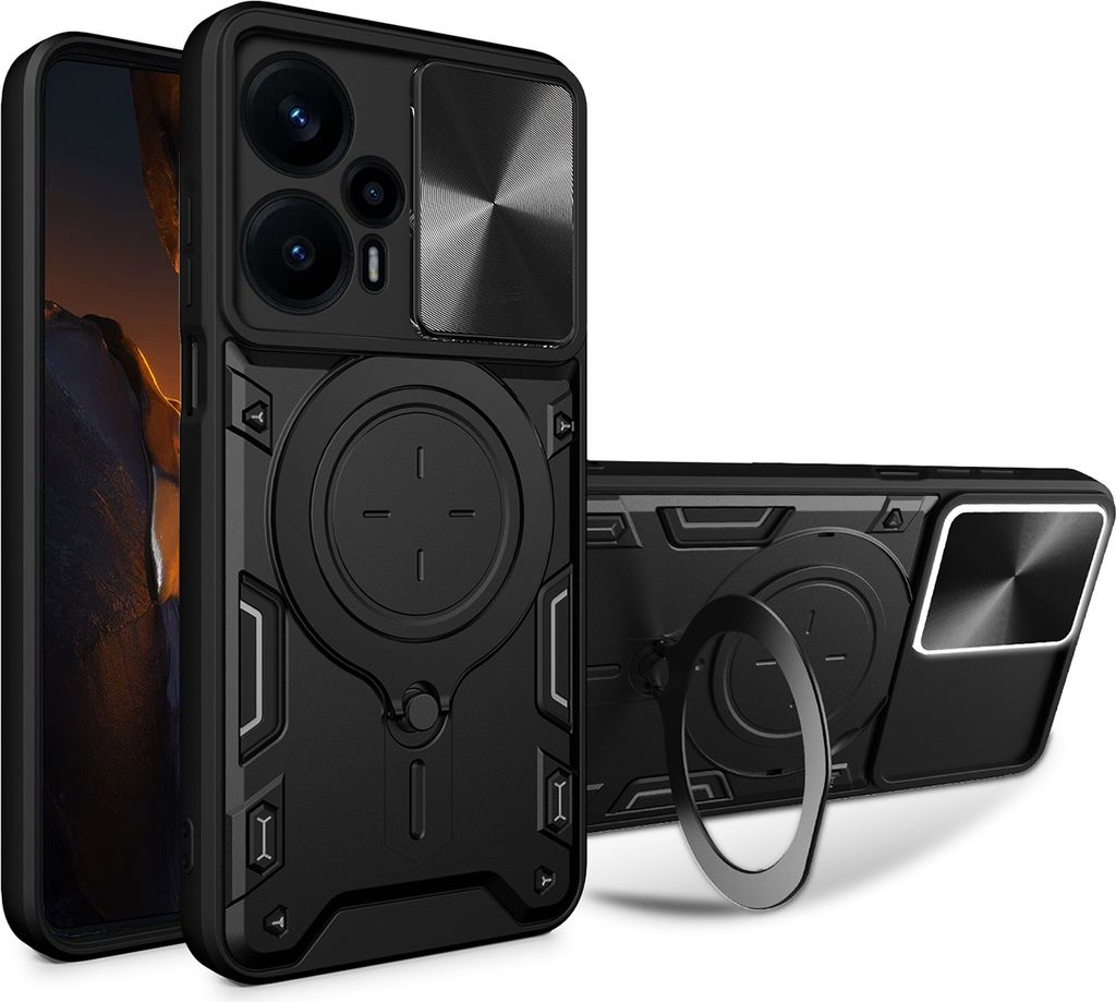 Handyhülle Oppo Mit Ring Für OPPO A17 Schutzhülle,Slim Ring Armor Stoßfest Ständer Oppo A17 A78 Hülle Mit Ring Stoßfest Ständer Handy Case