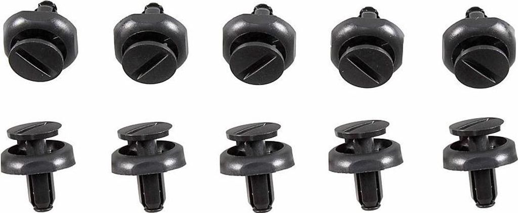 10x METZGER Clip Zier- / Schutzleiste 2280056 Kunststoff