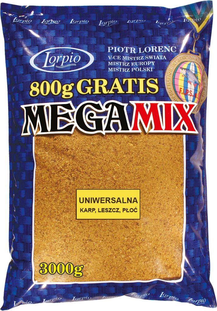 Lorpio Krmítková Směs MegaMix 3kg univerzal Zdjęcie produktu 