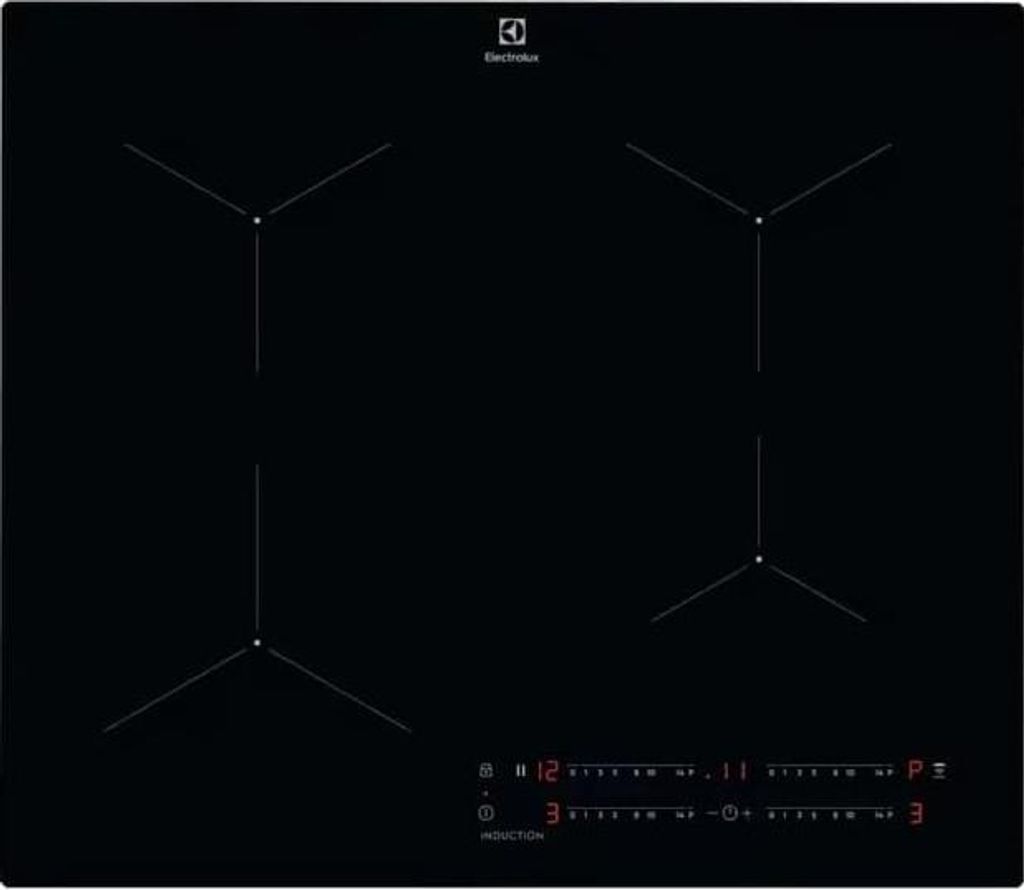 Electrolux LIL61443C Einbau-Induktionskochfeld, 4 Brenner, schwarz