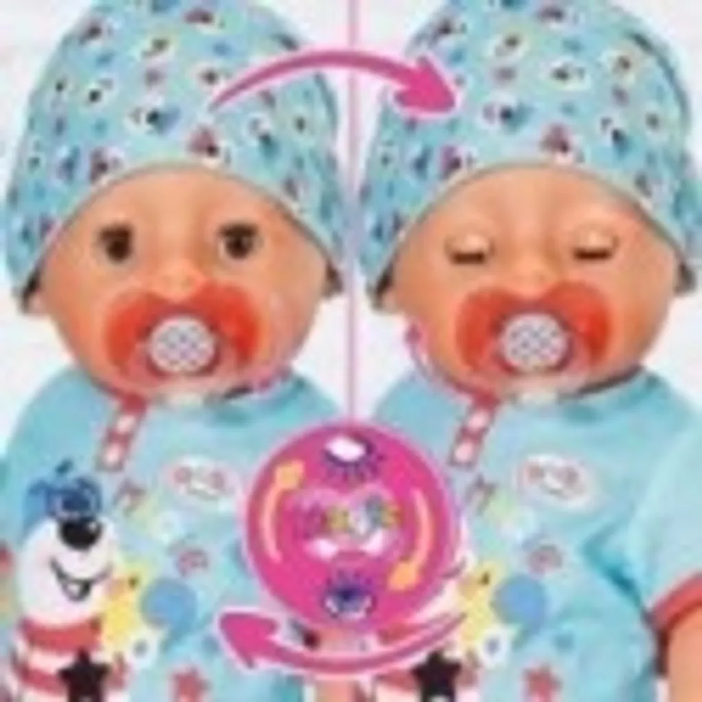 Poupon BABY born Magic Garçon 43 cm : le compagnon pour rassurer l'enfant - 28