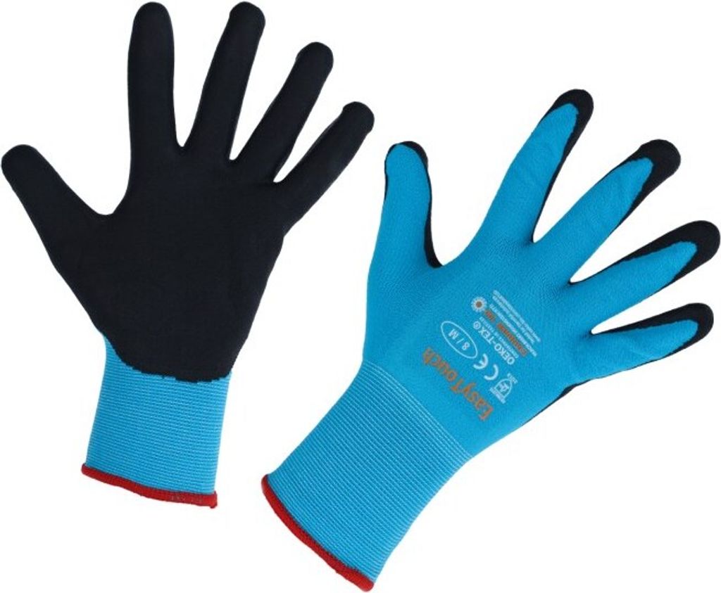 Kerbl 3x Touchscreenhandschuh EasyTouch, blau, Gr. 10/XL, 297954