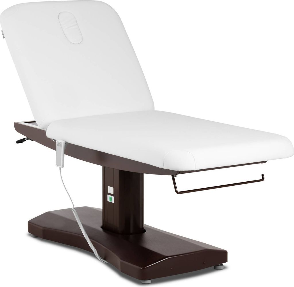 Expondo physa Massageliege - 1 Motor - 300 W - 200 x 75 x 66 - 91 cm - 175 kg - braun / weiß