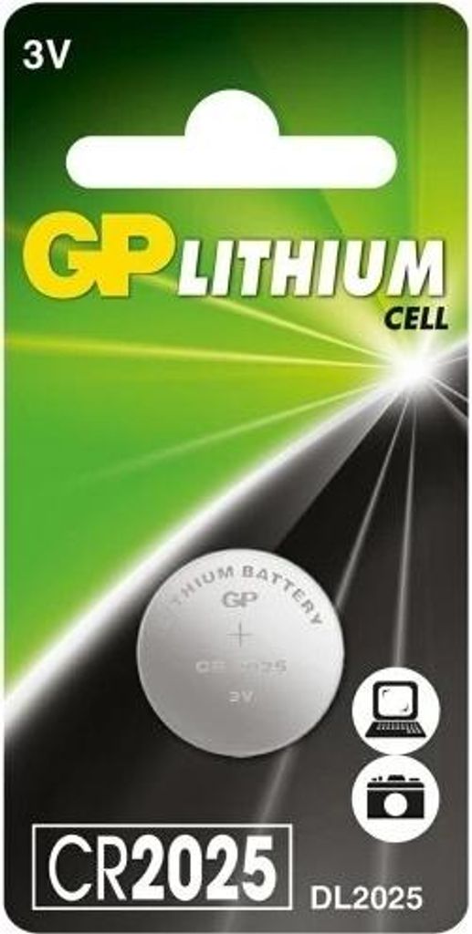 GP - Batterie CR2025 Li 150 mAh Zdjęcie produktu 