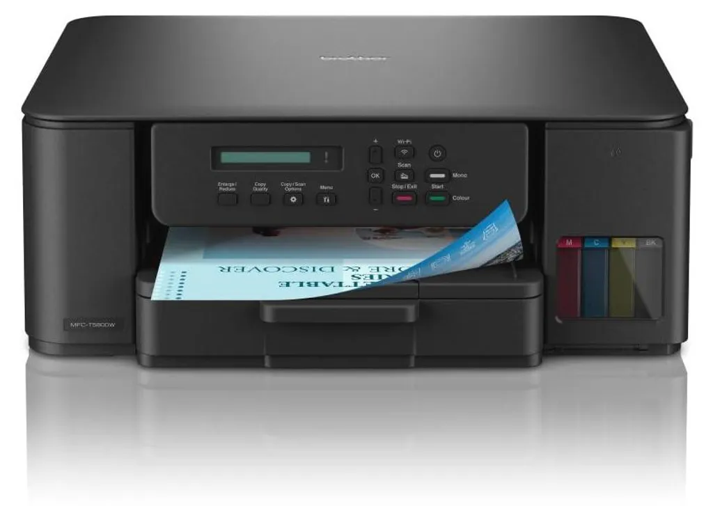 Brother DCP-T580DW Imprimante Jet d'Encre 3-en-1 Compacte Tankbenefit