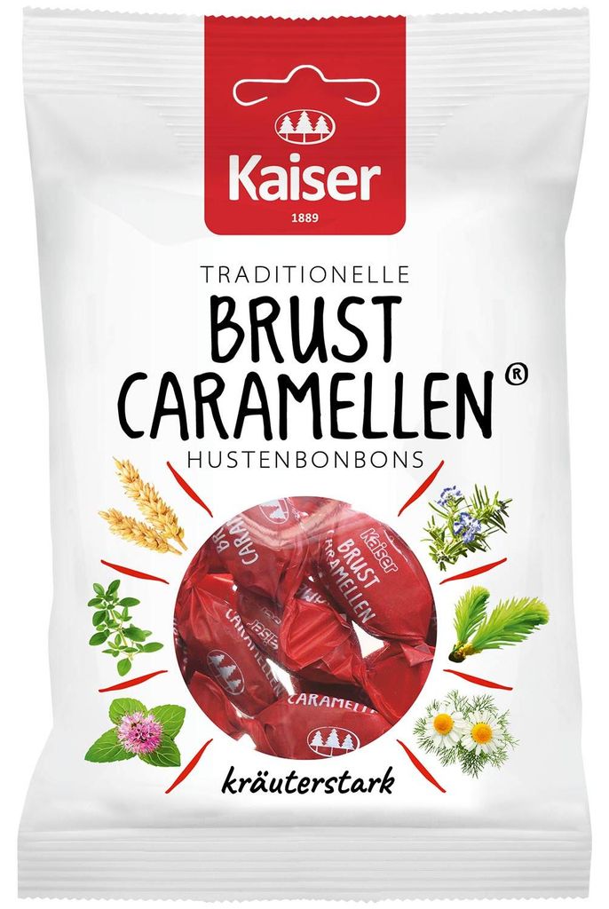 Kaiser Brust Caramellen 100g Produktbild 