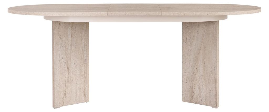 Skye Decor, Erweiterbarer Esstisch, Travertin, 160 x 90 cm Produktbild 