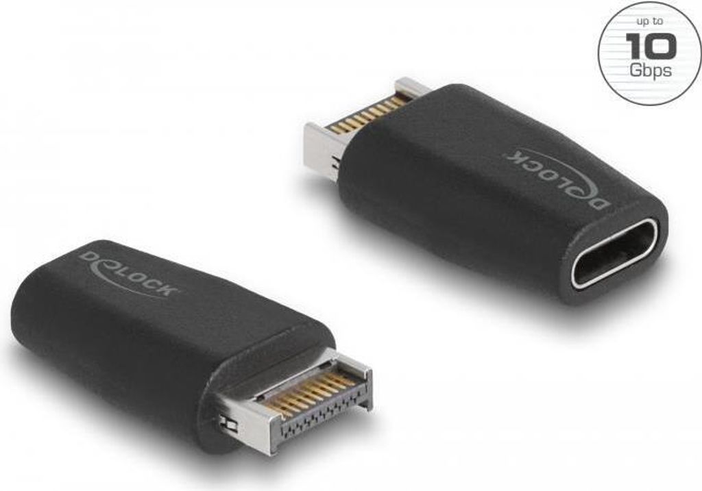 DELOCK Adapter USB 10 Gbps Typ-E Key A St > USB Type-C Bu