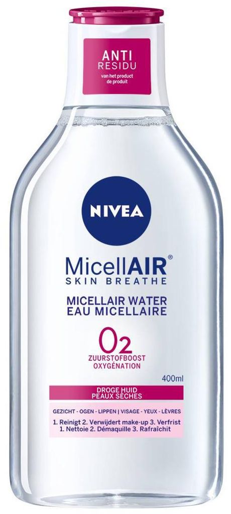 Nivea Visage Mizellenwasser 3-in-1 für trockene Haut (400 ml)