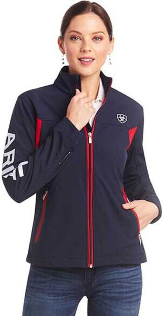 Ariat New Team Softshell Jacke Blau M Blau M