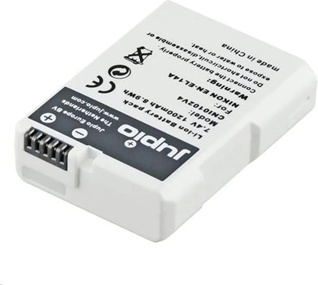 Batterie EN-EL14A Jupio Ultra 1200 mAh : Fini les Pannes de Batterie