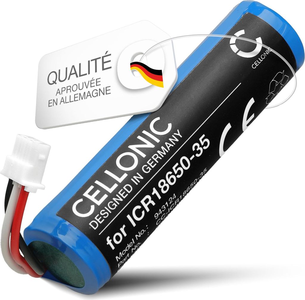 CELLONIC 1x Batterie pour Éclairage / Lampe de poche Image du produit 