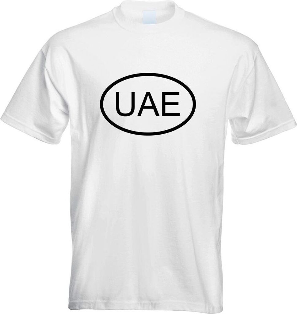 Kiwistar - T-Shirt - Weiss - Vereinigte Arabische Emirate UAE Motiv Bedruckt Funshirt Design Print - mit Motiv Bedruckt - Funshirt Design - Sport -...