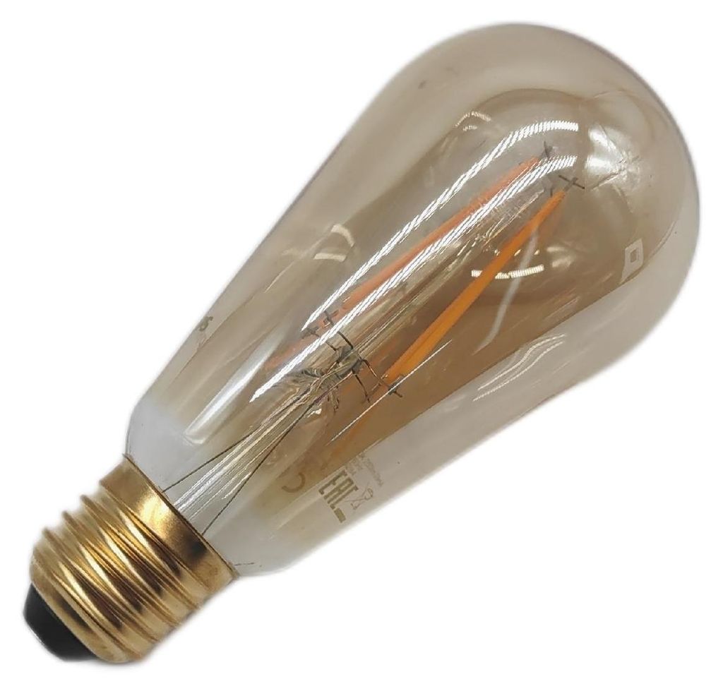 Philips Filament-Lampe Bernstein 25W ST64 E27, 3,1 W, 25 W, Produktbild 