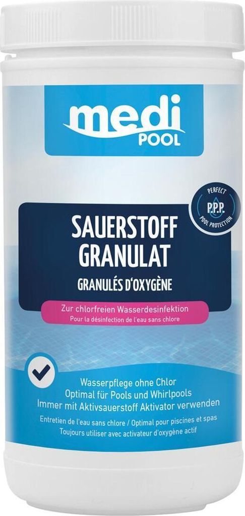 mediPOOL Sauerstoff Granulat 1 kg Produktbild 
